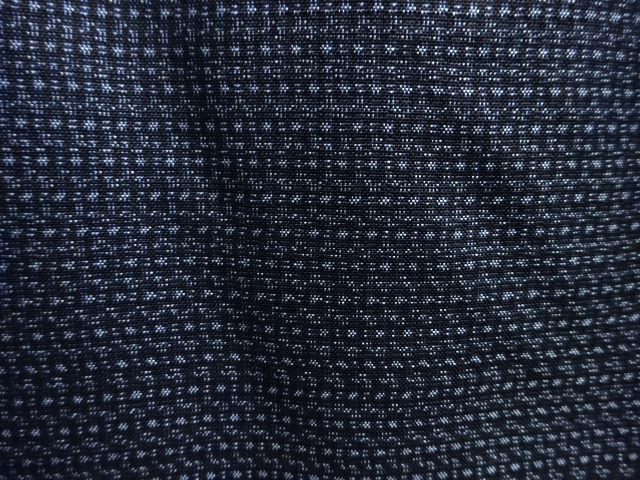 JAPANESE KIMONO / ANTIQUE MENS KIMONO / DORO OSHIMA TSUMUGI / SILK